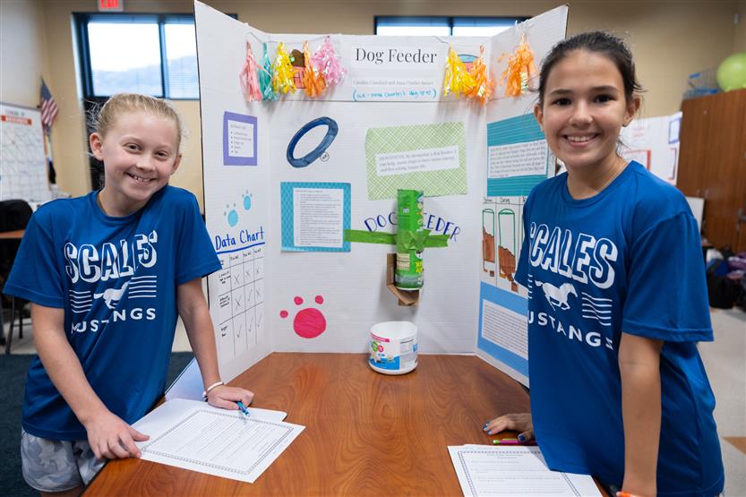 STEM Fair at Scales Elementary